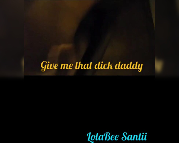 LolaBee Santii aka lolabee_santii - 11-24-2018 OnlyFans Video - Over the holidays Mr