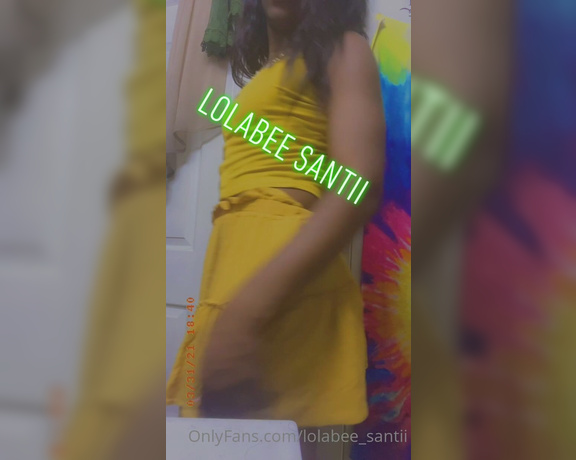 LolaBee Santii aka lolabee_santii - 04-02-2021 OnlyFans Video - Late Hump Day Post