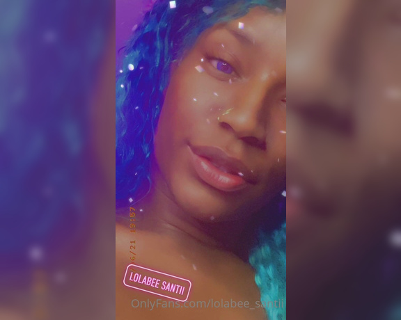 LolaBee Santii aka lolabee_santii - 10-07-2021 OnlyFans Video - Good night baby