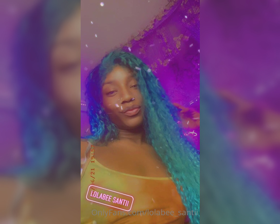 LolaBee Santii aka lolabee_santii - 10-07-2021 OnlyFans Video - Good night baby