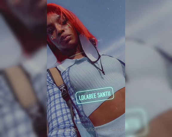 LolaBee Santii aka lolabee_santii - 11-13-2021 OnlyFans Video - Yal ready to watch me stroke whats up under my skirt