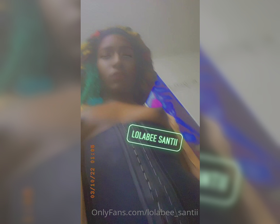 LolaBee Santii aka lolabee_santii - 03-10-2022 OnlyFans Video - Good night