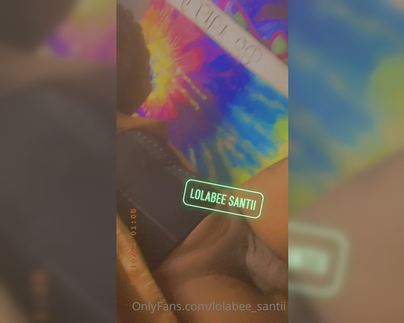 LolaBee Santii aka lolabee_santii - 03-10-2022 OnlyFans Video - Good night