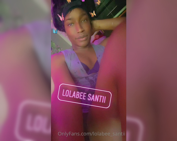 LolaBee Santii aka lolabee_santii - 03-28-2022 OnlyFans Video - Hey daddies I been busy with school and Im now going to edit and get freaky