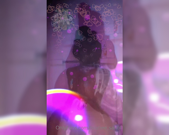 LolaBee Santii aka lolabee_santii - 03-28-2022 OnlyFans Video - Bathtime Twerk