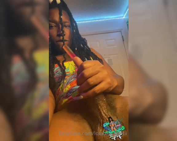 LolaBee Santii aka lolabee_santii - 06-07-2022 OnlyFans Video - So he left all day n I been horny since last night so I hopped in