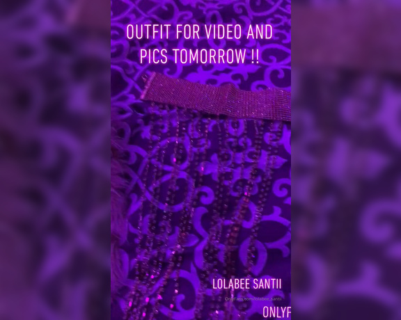 LolaBee Santii aka lolabee_santii - 12-03-2019 OnlyFans Video - Goodnight