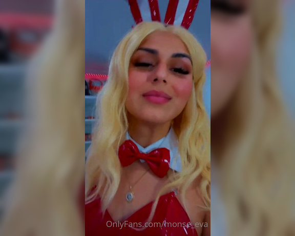 Monserrat Alfaro aka 95_monse - 10-21-2021 OnlyFans Video - sexy, spooky bunny