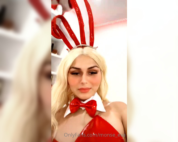 Monserrat Alfaro aka 95_monse - 10-21-2021 OnlyFans Video - sexy, spooky bunny