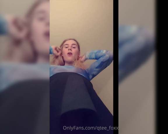 Qtee Foxx aka qtee_foxx - 07-08-2022 OnlyFans Video - Dont mind me