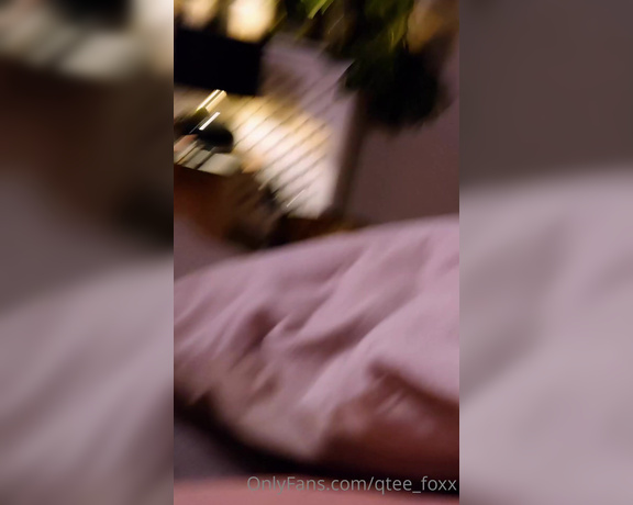 Qtee Foxx aka qtee_foxx - 11-30-2022 OnlyFans Video - What did you think of my load Im cumming a lot again and I dont know