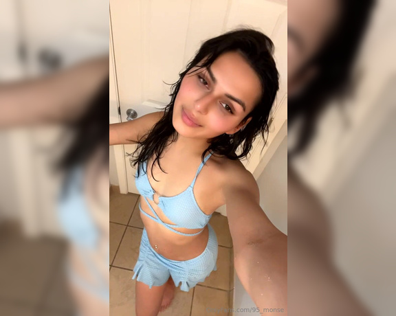 Monserrat Alfaro aka 95_monse - 08-30-2024 OnlyFans Video - Come bath with me