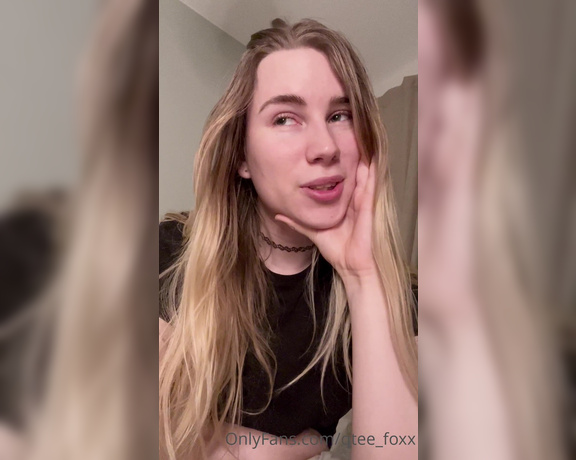 Qtee Foxx aka qtee_foxx - 02-01-2023 OnlyFans Video - _ EXCITING ANNOUNCEMENT _  You remember the secret from a few days ago Watch