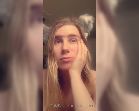 Qtee Foxx aka qtee_foxx - 01-14-2022 OnlyFans Video - Short announcement ft